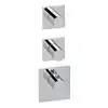 Image de Herzbach Logic iX XL Mitigeur thermostatique de douche encastré, 11.522015.1.01,