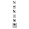 Image de Herzbach Logic XL Mitigeur thermostatique de douche encastré, 11.525010.1.01,