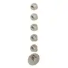 Image de Herzbach Logic XL Mitigeur thermostatique de douche encastré, 11.525015.1.09,