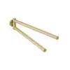 Image de Herzbach Design iX PVD Barre porte-serviette de toilette, 21.818500.1.41,