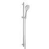 Image de Herzbach Living Spa Set de douche avec barre, 3 jets, 11.691757.1.01,