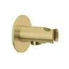Image de Herzbach Design iX PVD Support de douchette avec raccord de flexible, 21.995200.1.41,