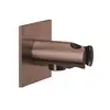 Image de Herzbach Design iX PVD Support de douchette avec raccord de flexible, 21.995200.2.39,