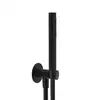 Image de Herzbach Living Spa Set de douche avec raccord mural coudé et support, 1 jet, 23.620222.2.12,