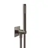 Image de Herzbach Design iX PVD Set de douche avec raccord mural coudé et support, 1 jet, 21.914500.2.40,