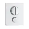 Image de Herzbach LIVING Mitigeur thermostatique, pour bain & douche, 23.803050.2.07,