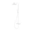 Image de Herzbach LIVING SPA Colonne de douche en applique avec mitigeur thermostatique, 23.988250.1.07,