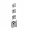 Image de Herzbach LOGIC XL Mitigeur thermostatique de douche encastré, 36.523015.1.14,