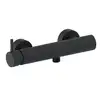 Image de Herzbach SIRO BLACK Mitigeur monocommande de douche en applique, 30.120100.1.12,