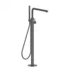 Image de Herzbach SIRO GREY Robinetterie de baignoire au sol, Mitigeur monocommande, 30.120207.1.06,