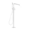 Image de Herzbach SIRO WHITE Robinetterie de baignoire au sol, Mitigeur monocommande, 30.120207.1.07,