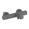 Image de Herzbach SIRO GREY Mitigeur de baignoire en applique, Mitigeur monocommande, 30.120215.1.06,