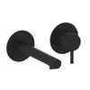 Image de Herzbach SIRO BLACK Mitigeur mural de lavabo, 30.120956.1.12,