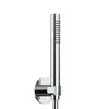 Image de Herzbach Living Spa Set de douche avec support, 1 jet, 11.914000.1.01,