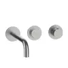Image de Herzbach MODUL7 PUSH Mitigeur mural de lavabo, 70.702403.1.09,