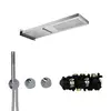 Image de Herzbach MODUL7 Ensemble de douche encastré avec mitigeur thermostatique, 70.703711.1.01,
