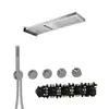 Image de Herzbach MODUL7 PUSH Ensemble de douche encastré avec mitigeur thermostatique, 70.703713.1.01,