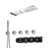 Image de Herzbach MODUL7 PUSH Ensemble de douche encastré avec mitigeur thermostatique, 70.703713.1.09,