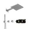 Image de Herzbach MODUL7 Ensemble de douche encastré avec mitigeur thermostatique, 70.703721.1.09,