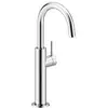 Image de Herzbach DEEP Mitigeur de lavabo à bec haut Slim L-Size, 18.023410.2.01, Slim L-Size