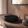 Image de Herzbach DEEP Mitigeur de lavabo à bec haut Slim L-Size, 18.023420.2.01, Slim L-Size