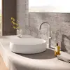 Image de Herzbach DEEP Mitigeur de lavabo à bec haut Slim L-Size, 18.023420.2.09, Slim L-Size
