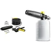 Image de Kärcher Nettoyeur gouttières/canalisations 20 m Accessoire pour nettoyeurs Haute Pression, Noir et Jaune & Canon à Mousse 0,6L Accessoire pour nettoyeurs Haute Pression, Noir