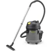 Image de KÄRCHER Aspirateur Eau et poussières NT 27/1, Puissance : 1380 W, cuve Plastique : 27 l, Tuyau d'aspiration : 2,5 m, coude, suceur pour sols humides/secs (300 mm), buse de Fentes