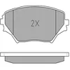 Image de MEYLE Jeu de garnitures de frein, frein à disque 0252358517