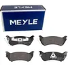 Image de Meyle 025 231 8917/W Kit de plaquettes de frein, frein à disque