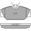 Image de MEYLE Plaquettes de frein avant (jeu) 0252317218