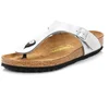 Image de Birkenstock Gizeh Silver slippers dames (S)