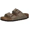 Image de Birkenstock 951303 Arizona SFB taupe, Suede Leather Homme Taupe EU 41