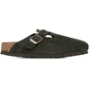 Image de Birkenstock 660463 Boston SFB Mocca, Suede Leather Homme Mocca EU 36