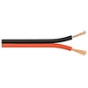 Image de Wentronic 10m 2x 0.5mm Câble pour enceinte - Rouge/Noir