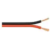 Image de Wentronic 25m 2x 0.5mm Câble pour enceinte - Rouge/Noir