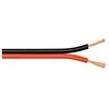 Image de Wentronic 10m 2x 0.75mm Câble pour enceinte - Rouge/Noir