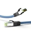 Image de goobay 45657 Câble patch RJ45, Cat 8.1, câble réseau, Ethernet, câble Playstation, câble Xbox, câble LAN, DSL, Highspeed, connecteur RJ45, bleu, 0,25 mètres