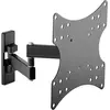 Image de goobay Support TV Mural Orientable 23-42 Pouces 90° Inclinable VESA 200x200 Jusqu'à 15 kg Extensible 44-282 mm - Orientation Totale S - 49714