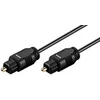 Image de Goobay 50938 Câble Toslink, connecteur optique numérique pour les données audio, noir, 10,0m