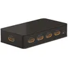 Image de goobay 58489 Commutateur HDMI 4 sur 1 / Distributeur HDMI supporte des résolutions jusqu'à 4K@60Hz / Connexion de 4X appareils Source HDMI à 1x Appareil de Sortie HDMI comme,TV,PS5,Xbox