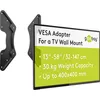Image de VESA-Adapter erweitert das VESA-Maß auf max. 400x400 schwarz