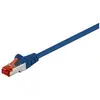 Image de CAT 6 Câble de Liaison, S/FTP (PiMF), Bleu, 3m Longueur de Câble