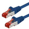 Image de Goobay 68270 CAT 6 Câble de Liaison, S/FTP (PiMF), Bleu, 5m Longueur de Câble