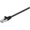 Image de CAT 5e Câble de Liaison, SF/UTP, Noir, 2m Longueur de Câble