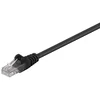 Image de CAT 6 Câble de Liaison, U/UTP, Noir, 1m Longueur de Câble