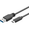 Image de Goobay 71221 Câble USB-C Vers USB A 3.0, Noir, 1.5m Longueur