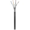 Image de Goobay 77624 CAT 6 Câble Réseau Outdoor, S/FTP (PiMF), Noir, 100m Longueur