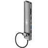 Image de goobay Station USB-C Slim Hub 8 en 1 d’Accueil mit USB-C, 5 Gbit/s, HDMI 4K 30 Hz, RJ45-100 Mbit/s, 2X USB-A, SD- und MicroSD-Kartenleser - 79148