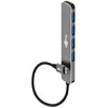 Image de goobay USB C 3.2 - USB A 3.2 / connecteur USB-C vers 4x USB-A, hub compact pour ordinateur portable, tablette, smartphone, débits SuperSpeed jusqu’à 5 Gbit/s, compatible avec Windows/Linux/macOS-79157